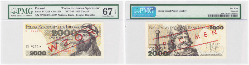 Banknotes of the Polish People's Republic - Specimens
POLSKA / POLAND / POLEN /...