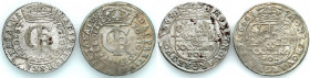 John II Casimir 
POLSKA/ POLAND/ POLEN / POLOGNE / POLSKO

Jan II Kazimierz. Tymf (złotówka) 1664, 1666 Bydgoszcz, set 2 coins 

Obiegowe egzempl...