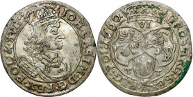 John II Casimir 
POLSKA/ POLAND/ POLEN / POLOGNE / POLSKO

Jan II Kazimierz. Szóstak (6 groszy) 1660 TT, Bydgoszcz - ATTRACTIVE 

Na rewersie lit...