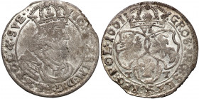John II Casimir 
POLSKA/ POLAND/ POLEN / POLOGNE / POLSKO

Jan II Kazimierz. Szóstak (6 groszy) 1661 TT, Bydgoszcz 

Końcówka blachy, sporo połys...