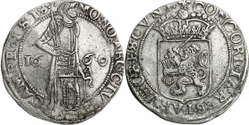 Netherlands
Netherlands, Campen. Thaler (Silberdukat) 1660, silver 

Przyzwoicie zachowany. Rzadszy.&nbsp;Davenport 4918; Delmonte 992 (R1)

Deta...