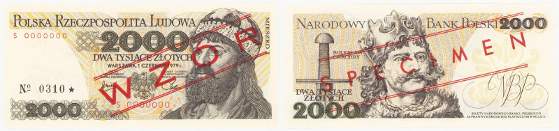 Banknotes of the Polish People's Republic - Specimens
POLSKA / POLAND / POLEN /...