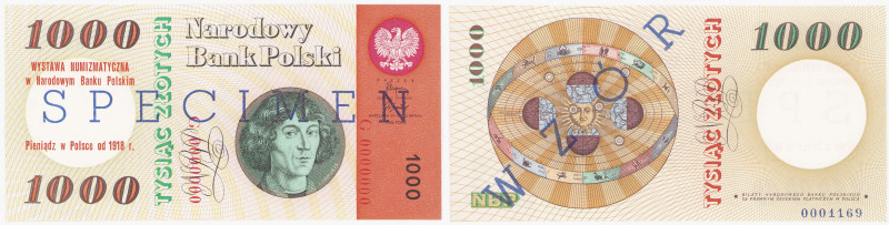 Banknotes of the Polish People's Republic - Specimens
POLSKA / POLAND / POLEN /...