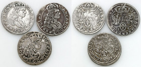 John II Casimir 
POLSKA/ POLAND/ POLEN / POLOGNE / POLSKO

Jan II Kazimierz. Szóstak 1661, 1667, Bydgoszcz, set 3 coins 

Różne roczniki. Patyna....