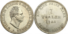 Germany
Germany. Hanover, William IV (1830 1837), Thaler 1835 A, Clausthal Mint 

Ryski w tle, ale bardzo dobre detale.AKS 63, Dav. 663, Thun 153
...