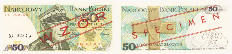 Banknotes of the Polish People's Republic - Specimens
POLSKA / POLAND / POLEN /...