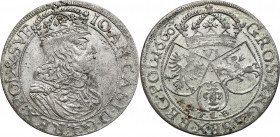 John II Casimir 
POLSKA/ POLAND/ POLEN / POLOGNE / POLSKO

Jan II Kazimierz. Szóstak 1660 (6 groszy) TLB, Krakow / Cracow 

Wariant z obwódkami n...