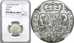 Germany
Germany, Prussia. Sixtak (6 groszy) 1757 E, King NGC MS62 (MAX) - BEAUTIFUL 

Najwyższa nota gradingowa na świecie.Rzadsza moneta w tym sta...