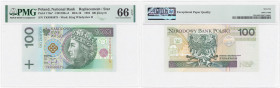 Polish banknotes 1994-2021
POLSKA / POLAND / POLEN / POLOGNE / POLSKO

100 zlotych 1994 seria YK, PMG 66 EPQ 

Wyśmienicie zachowany banknot w gr...