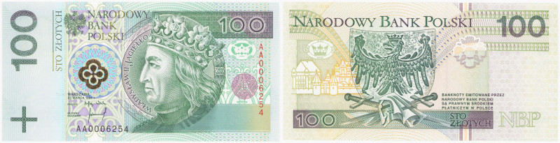 Polish banknotes 1994-2021
POLSKA / POLAND / POLEN / POLOGNE / POLSKO

100 zl...