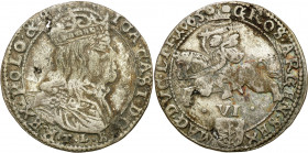 John II Casimir 
POLSKA/ POLAND/ POLEN / POLOGNE / POLSKO

Jan Kazimierz. Szóstak (6 groszy) 1665, Wilno / Vilnius - RARE 

Aw.: Popiersie króla ...