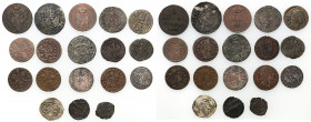 John II Casimir 
POLSKA/ POLAND/ POLEN / POLOGNE / POLSKO

Polska XVI-XVIII wiek. Denar, półtorak, trzeciak, szeląg, grosz, set 18 coins 

Zróżni...