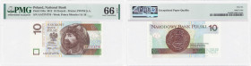 Polish banknotes 1994-2021
POLSKA / POLAND / POLEN / POLOGNE / POLSKO

10 zlotych 2012 seria AA, PMG 66 EPQ 

Rzadsza, początkowa seria AA.Wyśmie...