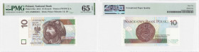 Polish banknotes 1994-2021
POLSKA / POLAND / POLEN / POLOGNE / POLSKO

10 zlotych 2012 seria AN, PMG 65 EPQ 

Wyśmienicie zachowany banknot w gra...