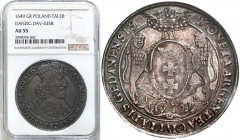 John II Casimir 
POLSKA/ POLAND/ POLEN / POLOGNE / POLSKO

Jan II Kazimierz. Taler (thaler) 1649, Gdansk / Danzig NGC AU55 - RARITY R5-R6 

Aw.: ...