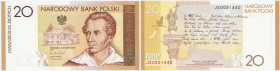 Polish banknotes 1994-2021
POLSKA / POLAND / POLEN / POLOGNE / POLSKO

20 zlotych 2009 Juliusz Słowacki 

Emisyjny stan zachowania. Egzemplarz w ...