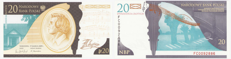 Polish banknotes 1994-2021
POLSKA / POLAND / POLEN / POLOGNE / POLSKO

20 zlo...