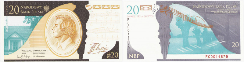 Polish banknotes 1994-2021
POLSKA / POLAND / POLEN / POLOGNE / POLSKO

20 zlo...