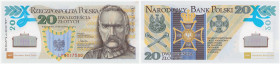 Polish banknotes 1994-2021
POLSKA / POLAND / POLEN / POLOGNE / POLSKO

20 zlotych 2014, Józef Piłsudski 

Emisyjny stan zachowania. Egzemplarz w ...