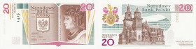 Polish banknotes 1994-2021
POLSKA / POLAND / POLEN / POLOGNE / POLSKO

20 zlotych 2015 Jan Długosz – RARE 

Banknot w emisyjnym stanie zachowania...