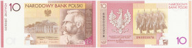 Polish banknotes 1994-2021
POLSKA / POLAND / POLEN / POLOGNE / POLSKO

10 zlotych 2008 Józef Piłsudski 

Emisyjny stan zachowania. Egzemplarz w e...