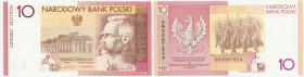Polish banknotes 1994-2021
POLSKA / POLAND / POLEN / POLOGNE / POLSKO

10 zlotych 2008 Piłsudski 

Banknot w emisyjnym stanie zachowania, w orygi...