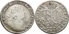 Augustus III the Sas 
POLSKA / POLAND / POLEN / SACHSEN / SAXONY / FRIEDRICH AUGUST II / DRESDEN / LEIPZIG

August III Sas. 1/6 talara (4 grosze) 1...