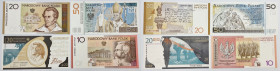 Polish banknotes 1994-2021
POLSKA / POLAND / POLEN / POLOGNE / POLSKO

10 - 50 zlotych 2006-2011, set 4 banknotes 

Banknoty w emisyjnym stanie z...