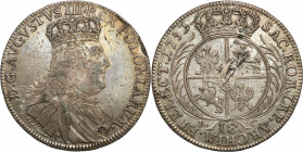 Augustus III the Sas 
POLSKA / POLAND / POLEN / SACHSEN / SAXONY / FRIEDRICH AUGUST II / DRESDEN / LEIPZIG

August III Sas. Ort (18 groszy) 1753, L...