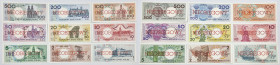 Polish banknotes 1994-2021
POLSKA / POLAND / POLEN / POLOGNE / POLSKO

Miasta Polskie 1990 komplet banknotes 1-500 zlotych – NIEOBIEGOWY 

Piękni...
