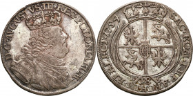 Augustus III the Sas 
POLSKA / POLAND / POLEN / SACHSEN / SAXONY / FRIEDRICH AUGUST II / DRESDEN / LEIPZIG

August III Sas. Ort (18 groszy) 1754 Li...