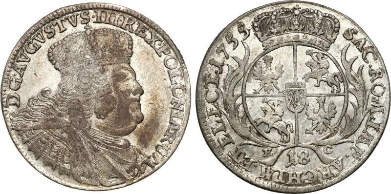 Augustus III the Sas 
POLSKA / POLAND / POLEN / SACHSEN / SAXONY / FRIEDRICH AU...