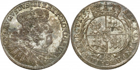 Augustus III the Sas 
POLSKA / POLAND / POLEN / SACHSEN / SAXONY / FRIEDRICH AUGUST II / DRESDEN / LEIPZIG

August III Sas. Ort (18 groszy) 1755 Li...
