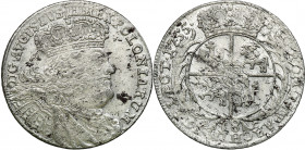 Augustus III the Sas 
POLSKA / POLAND / POLEN / SACHSEN / SAXONY / FRIEDRICH AUGUST II / DRESDEN / LEIPZIG

August III Sas. Ort (18 groszy) 1755 EC...