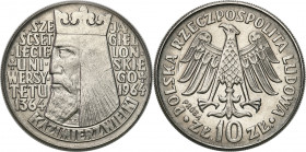 Nickel Probe Coins
POLSKA / POLAND / POLEN / PATTERN / PRL / PROBE / SPECIMEN

PRL. PROBA / SPECIMEN Nickel 10 zlotych 1964 – Kazimierz Wielki – na...