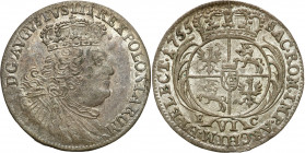 Augustus III the Sas 
POLSKA / POLAND / POLEN / SACHSEN / SAXONY / FRIEDRICH AUGUST II / DRESDEN / LEIPZIG

August III Sas. Szóstak (6 groszy) 1755...