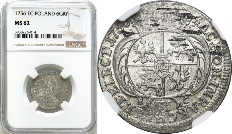 Augustus III the Sas 
POLSKA / POLAND / POLEN / SACHSEN / SAXONY / FRIEDRICH AU...