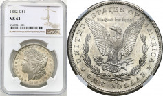 USA (United States of America)
USA. 1882 S Dollar, San Francisco NGC MS63 - BEAUTIFUL 

Moneta z blaskiem menniczym, pięknie zachowana. KM# 110

...