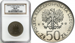 Nickel Probe Coins
POLSKA / POLAND / POLEN / PATTERN / PRL / PROBE / SPECIMEN

PRL. PROBA / SPECIMEN Nickel 50 zlotych 1980 – Bolesław Chrobry – NG...
