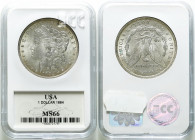 USA (United States of America)
USA. 1884 O Dollar, New Orleans GCN MS66 

Wspaniale zachowany egzemplarz, intensywny połysk menniczy. Złotawa patyn...