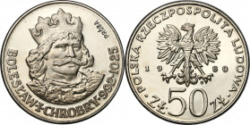 Nickel Probe Coins
POLSKA / POLAND / POLEN / PATTERN / PRL / PROBE / SPECIMEN

PRL. PROBA / SPECIMEN Nickel 50 zlotych 1980 – Bolesław Chrobry 

...