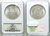 USA (United States of America)
USA. US dollar 1896 Philadelphia GCN MS65 

Piękny egzemplarz, intensywny połysk menniczy i wspaniale zachowane deta...