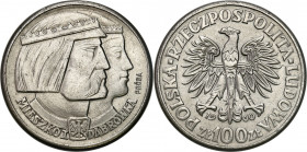 Nickel Probe Coins
POLSKA / POLAND / POLEN / PATTERN / PRL / PROBE / SPECIMEN

PRL. PROBA / SPECIMEN Nickel 100 zlotych 1960 – Mieszko i Dąbrówka ...