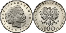 Nickel Probe Coins
POLSKA / POLAND / POLEN / PATTERN / PRL / PROBE / SPECIMEN

PRL. PROBA / SPECIMEN Nickel 100 zlotych 1975 – Ignacy Jan Paderewsk...