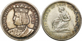 USA (United States of America)
USA. 1/4 dollar 1893, Philadelphia - BEAUTIFUL 

Pięknie zachowana moneta ze szlachetną patyna.KM 115

Details: 6,...