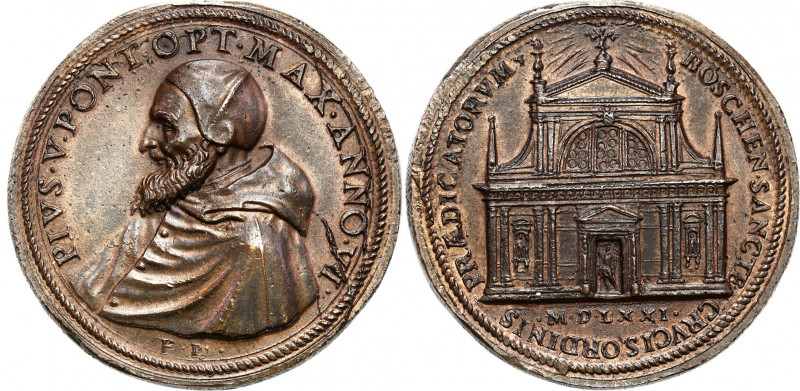 Vatican
Vatican. Medal 1571 - Pius V (Antonio Ghislieri) - Rare 

Rzadki meda...