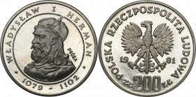Nickel Probe Coins
POLSKA / POLAND / POLEN / PATTERN / PRL / PROBE / SPECIMEN

PRL. PROBA / SPECIMEN Nickel 200 zlotych 1981 – Władysław Herman 
...