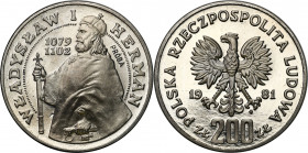 Nickel Probe Coins
POLSKA / POLAND / POLEN / PATTERN / PRL / PROBE / SPECIMEN

PRL. PROBA / SPECIMEN Nickel 200 zlotych 1981 – Władysław Herman – p...