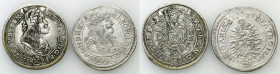 Ungarn
Hungary. Leopold I (1658-1705), 15 countrymen 1665, 1679 KB, Kremnica 

Zestaw 2 monet. Rocznik 1679 nieco ładniejszy.Herinek 1036, 1046

...