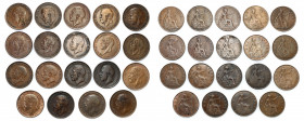 Great Britain
Great Britain. George V (1910-1936). Penny 1911-1936, set of 19 coins 

Różne roczniki, monety w różnych stanach zachowania. Łącznie ...